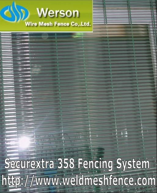 Werson Securextra 358 Maximum Security Fencing System 3