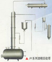 酒精蒸馏装置-酒精回收塔