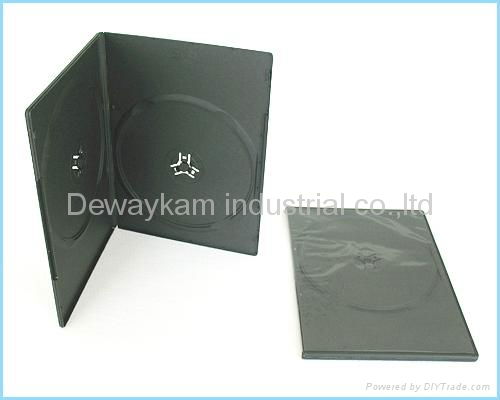7MM slim DVD case ,black,190x135x7mm 4