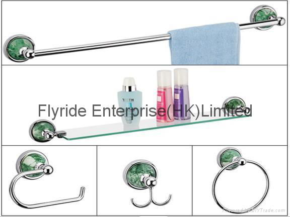 Towel hook glass shelf                