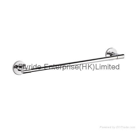 FLRD-BHD BATHROOM FITTINGS;Single towel bar;hook; holder with tumbler; 2