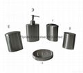 Oval Soap Dispenser Set            1