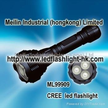 3 LED Powerful flashlight  1