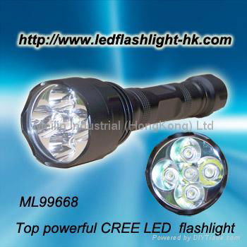 5 CREE LED Powerful Flashlight