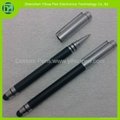 2 in 1 stylus pen with roller pen,pad