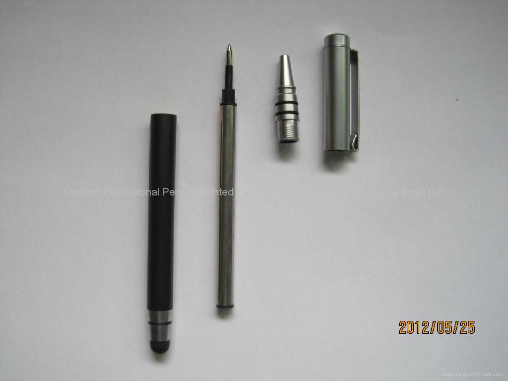 2 in 1 stylus pen with roller pen,pad roller touch pen 2