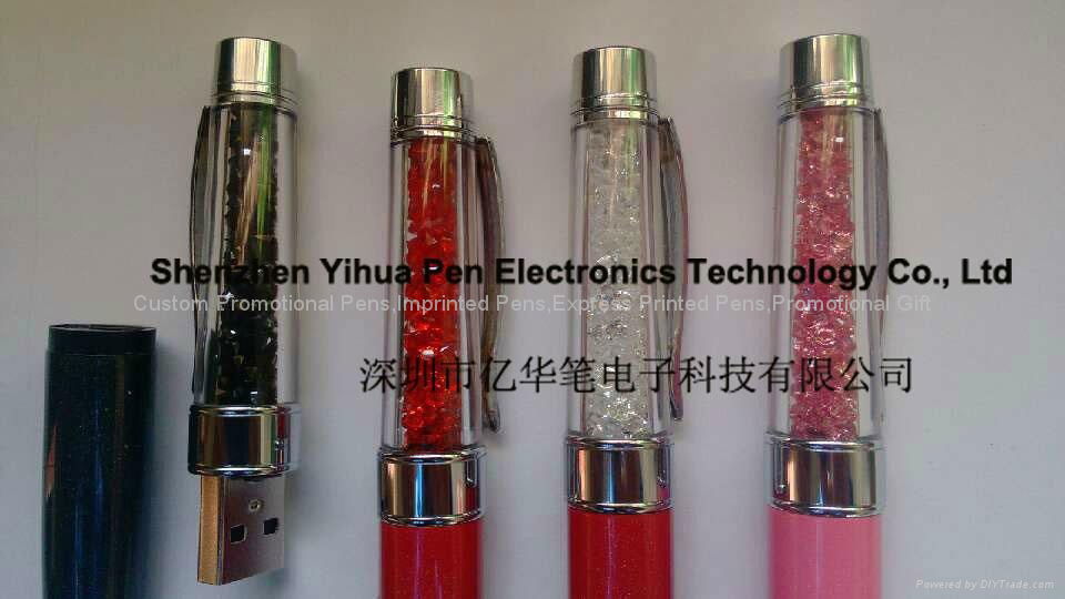 New style Red Laser pointer Usb pen driver 2