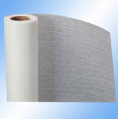 Fiberglass facing tissue