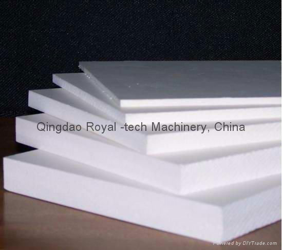 PVC building template board production line  2