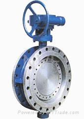Triple Offset Resilient Seated Butterfly Valve