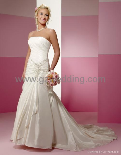 quality satin bridal/wedding dress/evening dress/cocktail /bridesmaids dress