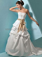 bridal gown/wedding dress/evening dress /cocktail dress/bridesmaids dress 