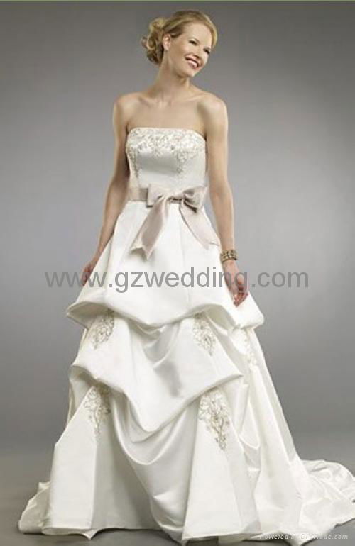 wholesale bridal gown/wedding dress/wedding gown in guangzhou 2