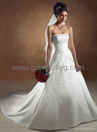 bridal gown/wedding dress/evening gown/flower girl dress 3