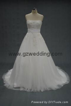 bridal gown