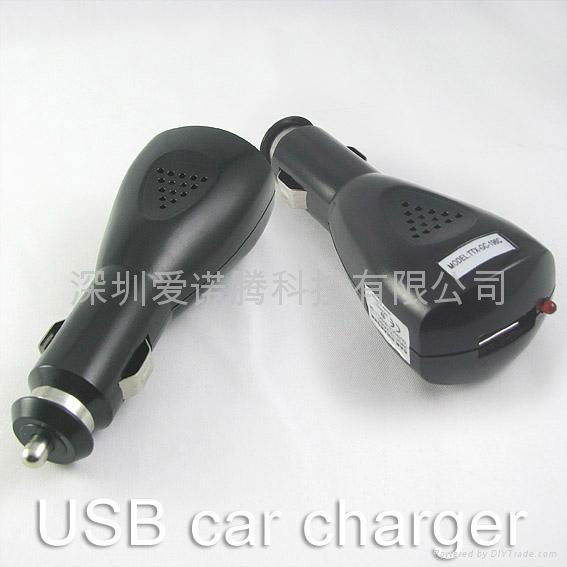 5V 1A usb車用充電器 