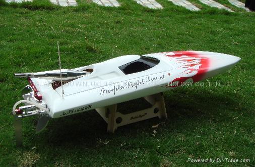 Purple Light Type O boat(RC gas Type O boats) 2