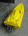 Purple Light Yellow bee(RC gas boats ) 1