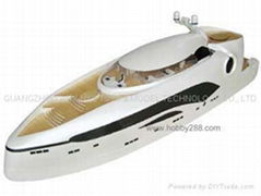 Purple Light future yacht (RC gas yacht)