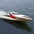 RC Gasoline Power boat