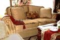 Upscale traditional fabric sofa GG2051M