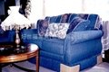 Upscale classical American fabric sofa