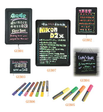 Fluorescent Marker Boards