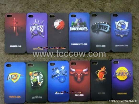 Wholesale NBA Pattern Hard Case Cover for iPhone 4