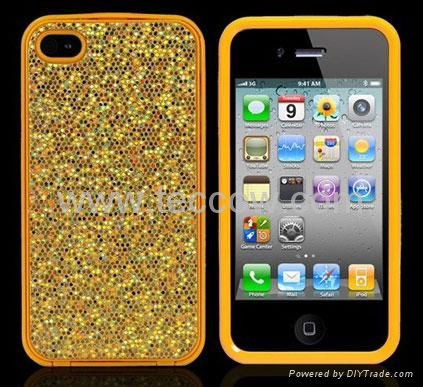 Shiny Hard Cover Case for iPhone 4 4G