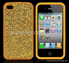 Shiny Hard Cover Case for iPhone 4 4G