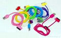 Smart Color USB Cable for iPhone 4G 4G 3GS 3G 2G 1