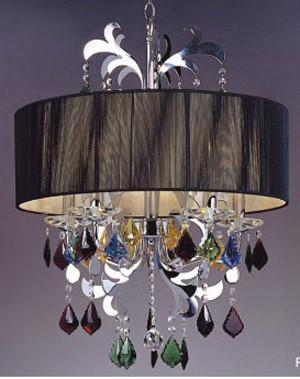 crystal pendant lamp