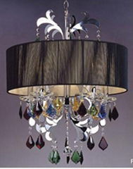 crystal pendant lamp