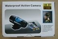 720P waterproof sports camera 2