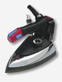 Gravity Feed steam iron with mini-LCD