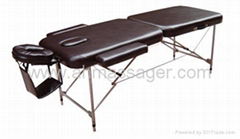 Aluminium portable massage table