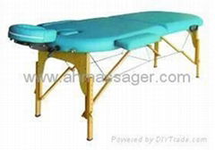 Round massage table