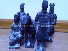 terra-cotta warriors and horse Handicraft, Christmas individuality present 