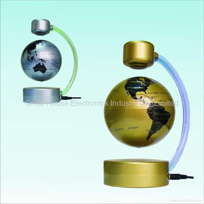 Magnetic floating globe