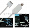 EL Flash USB Charger for IPHONE-new product chasing EL wire