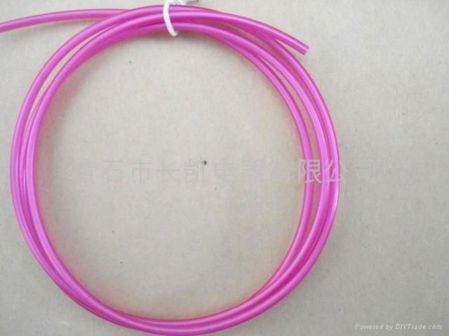 high brightness purple EL wire 2