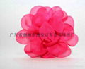 Handmade chiffon flowers 2