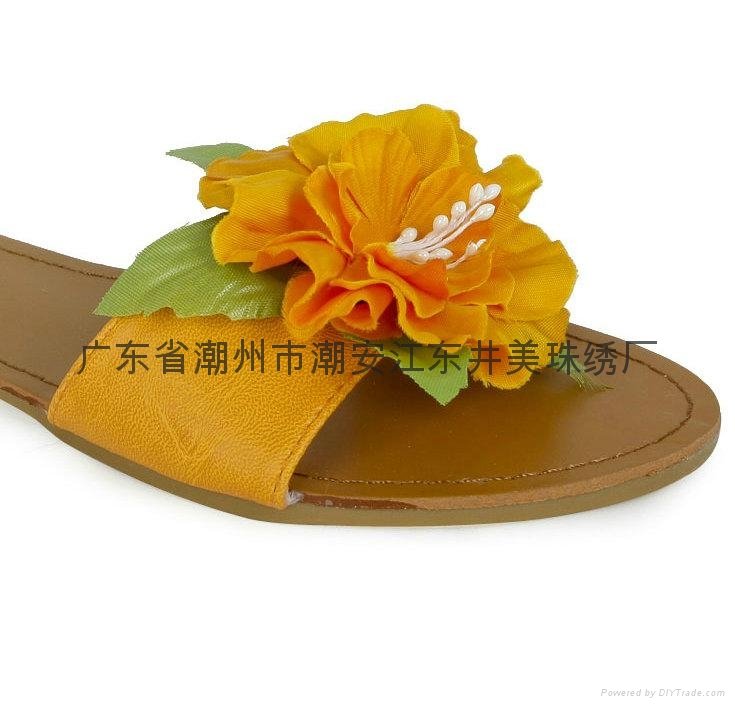 Leather shoes flower corsage head flower decoration flower 2