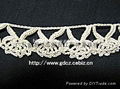 Handmade crochet lace