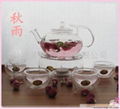 GLASS TEA POT 1