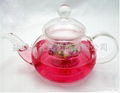 GLASS TEA POT 1