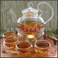 GLASS TEA POT