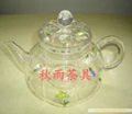 GLASS TEA POT 1