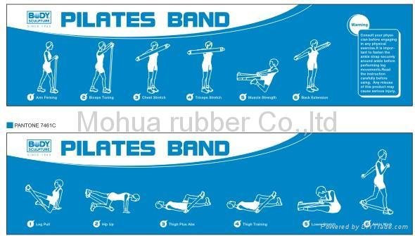 Latex band excercise