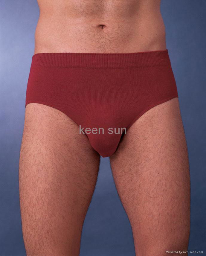 Men's seamless pants 2